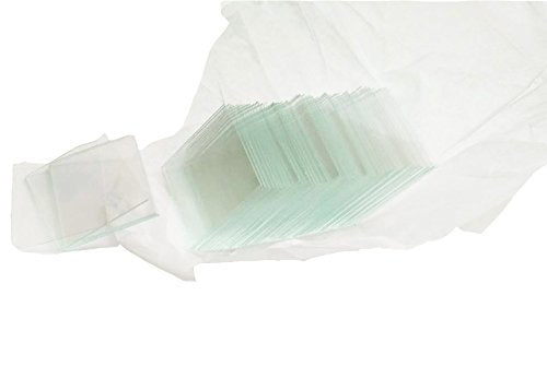 Deckglas, 26 mm Länge, 22 mm Breite, 0,5 mm Dicke, LAB Professionelle Hemocytometer-Deckgläser (500