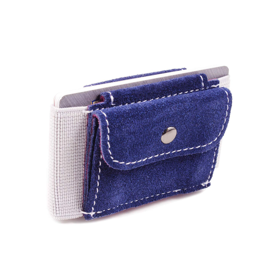 MakakaOnTheRun Slim Wallet Kartenetui mit Münzfach, Kartenhalter, Kreditkartenetui, Slim Wallet, Gel