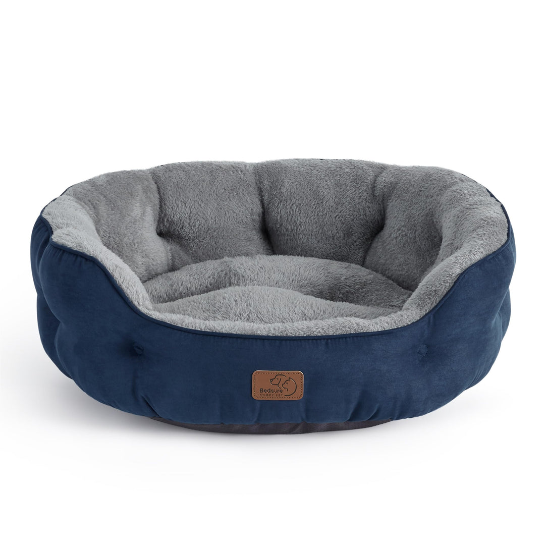 BEDSURE Katzenbett waschbar Katzen Bettchen - 63x53x20cm Katzenkorb mit Zweiseitig Innenkissen Katze