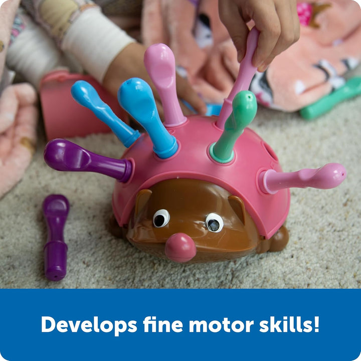 Learning Resources Spike – der feinmotorische Igel Rosa, 14 Stück, ab 18 Monate, feinmotorisches & s