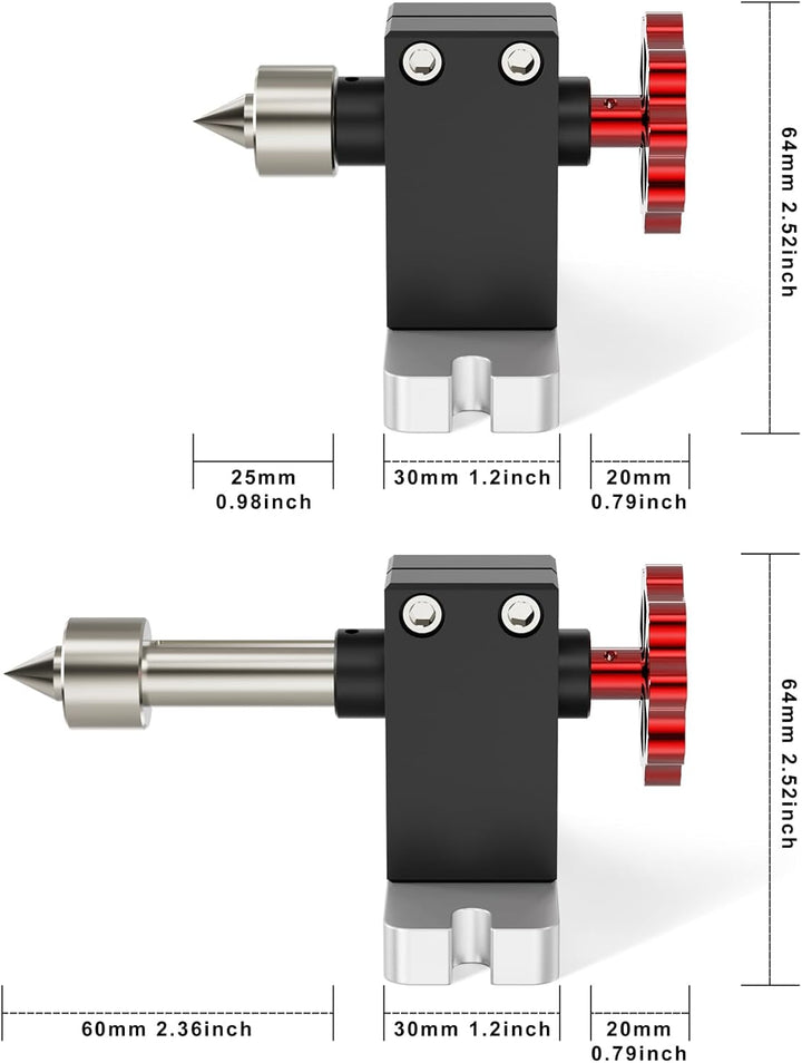 Twotrees CNC-Drehmodul-Kit für TTC450, TTC450 Pro, Lasergravierer Y-Achsen-Drehwalze mit 360°-Drehun