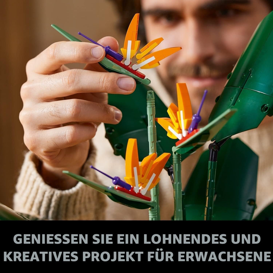 LEGO Creator Expert Bird of Paradise 10289 Erwachsene Kunstpflanzen Blumen Geschenkidee