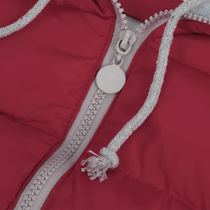 YOUTHUP West Damen Steppweste mit Kapuze Leicht Winterweste Freizeit Outdoor Ärmellos Jacke Gilet Bo