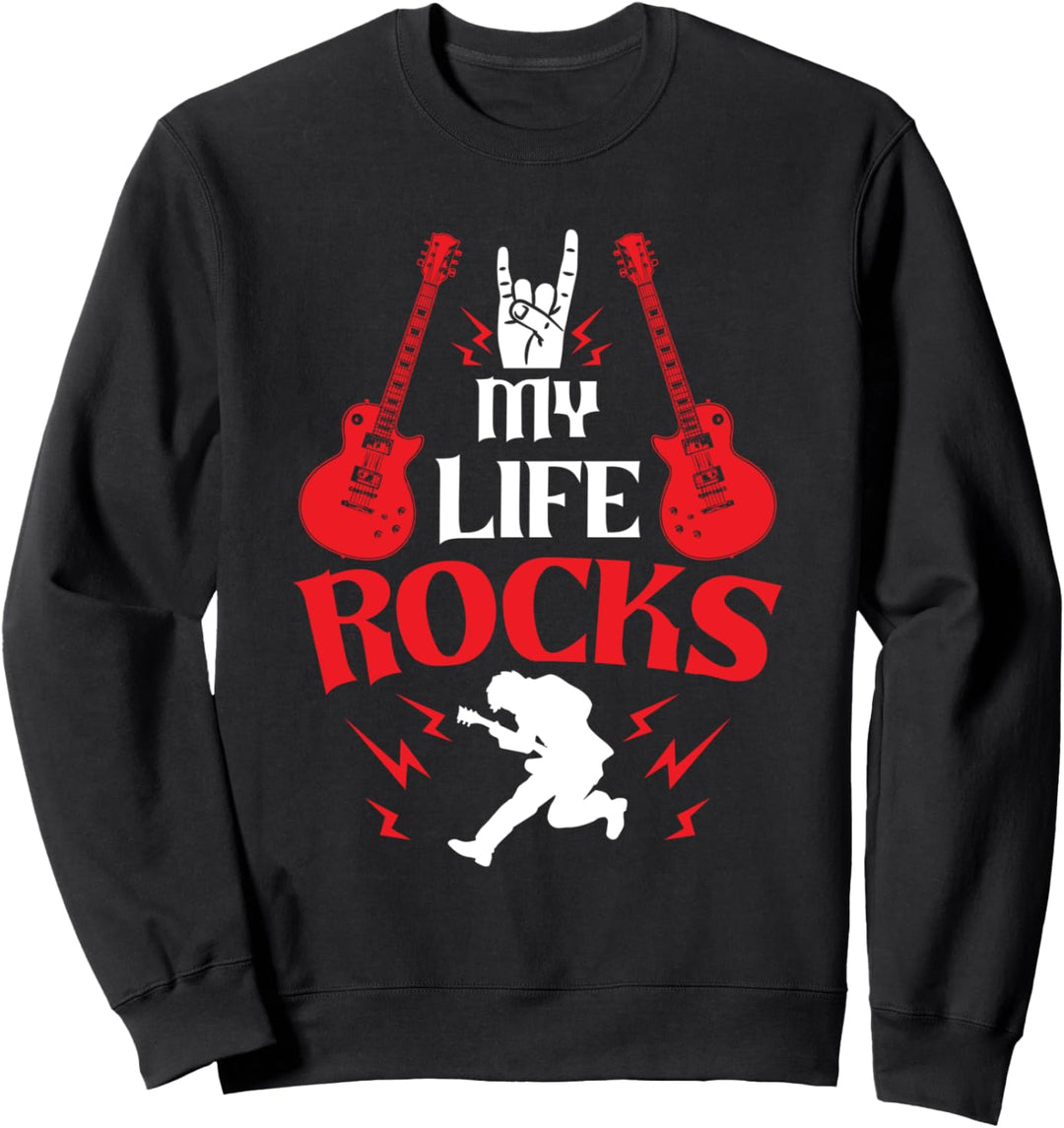Elektro Gitarren Geschenk Gitarristen & Gitarrenspieler Sweatshirt