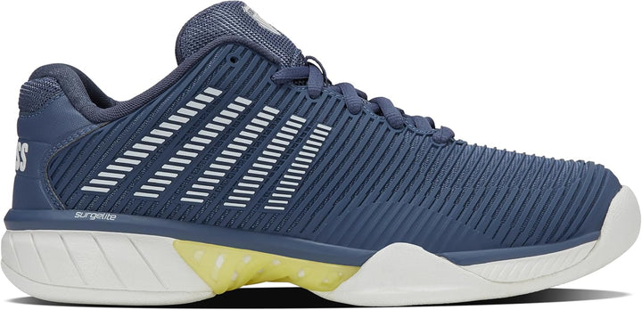 K-Swiss Herren Hypercourt Express 2 Carpet Tennis Shoe 41 EU Vintage Indigo Blanc De Blanc Luminary