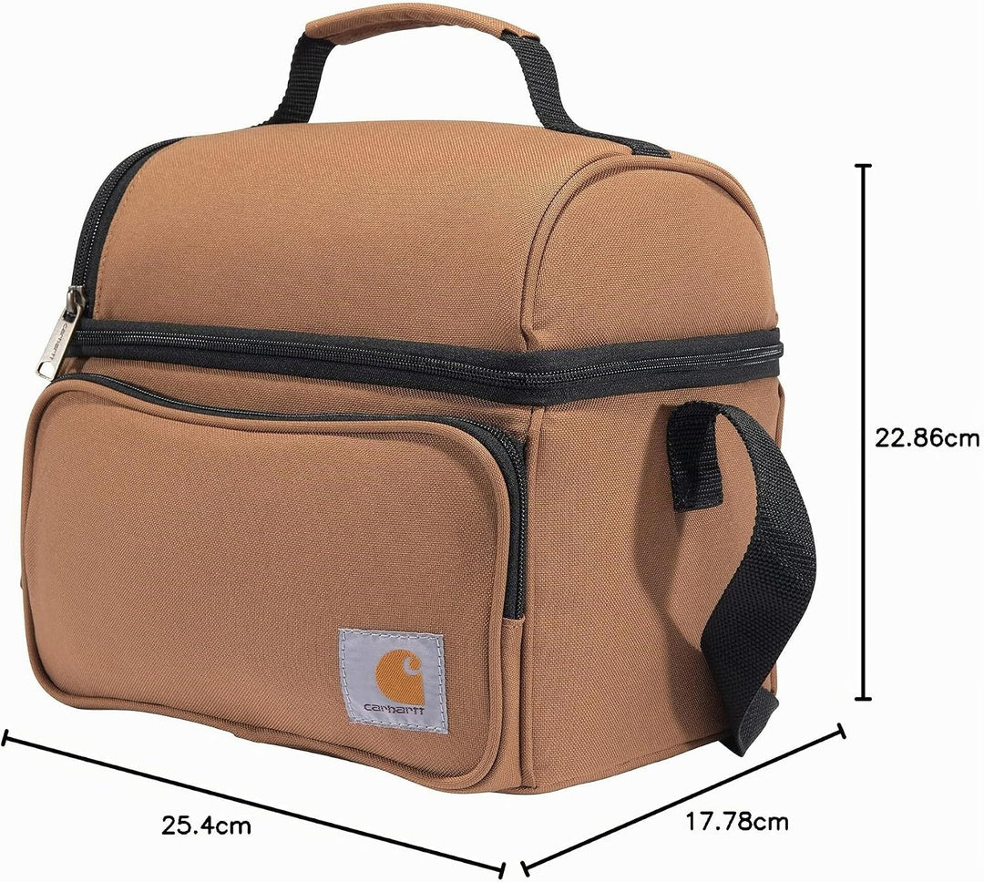 Carhartt Carhartt 35810002 Isolierte Kühltasche mit Zwei Fächern One Size (Pack of 1) Carhartt Braun