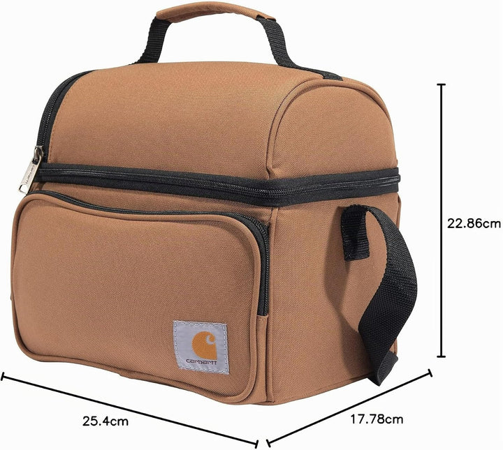 Carhartt Carhartt 35810002 Isolierte Kühltasche mit Zwei Fächern One Size (Pack of 1) Carhartt Braun