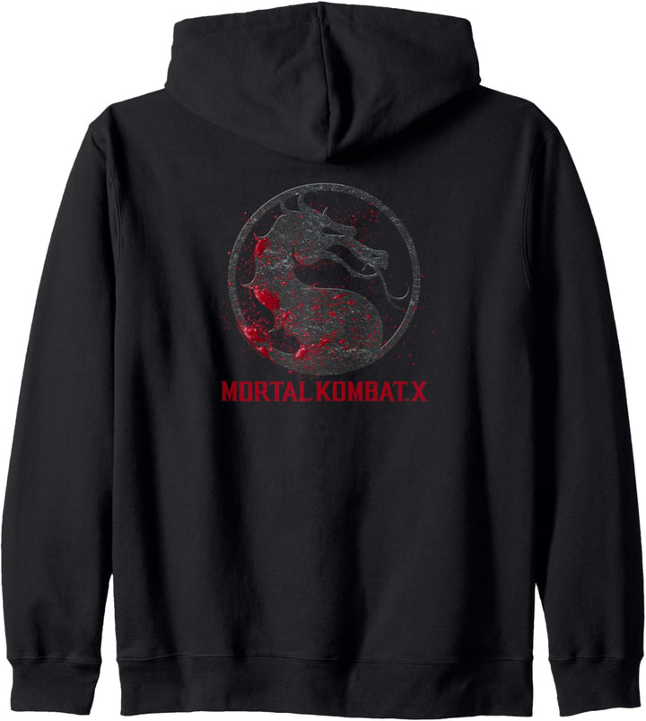 Mortal Kombat X Bloody Seal Kapuzenjacke