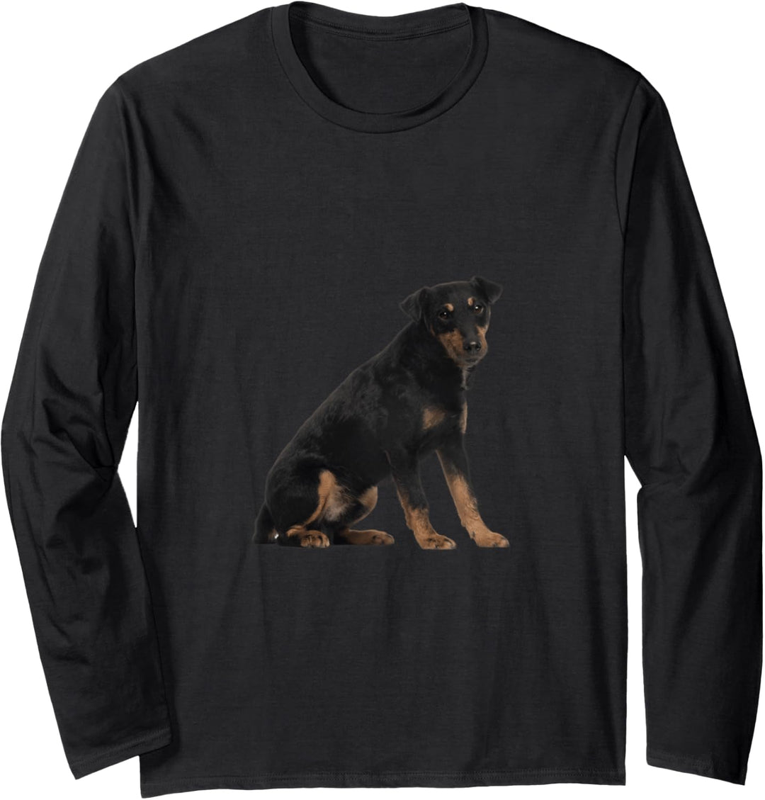 Niedlicher Deutscher Jagdterrier Langarmshirt