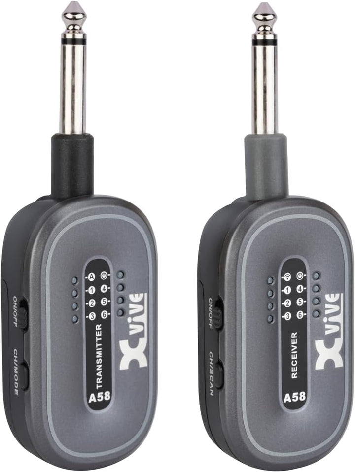 Xvive XA58 Kabelloses Gitarrensystem mit Koffer