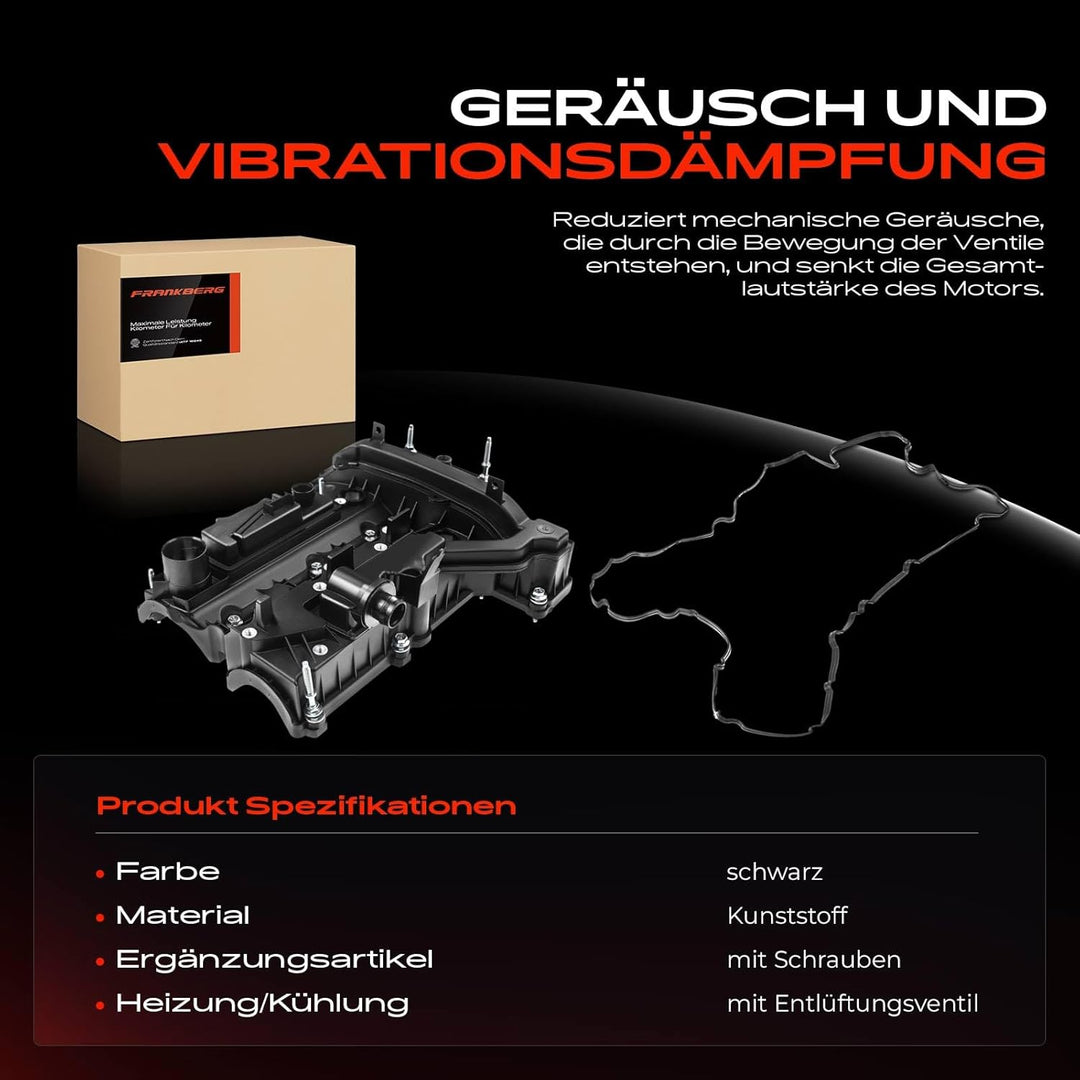 Zylinderkopfhaube Ventildeckel für C-Max II/Grand C-Max DXA/CB7 DXA/CEU Focus III 1.0L Benzin 2012-H