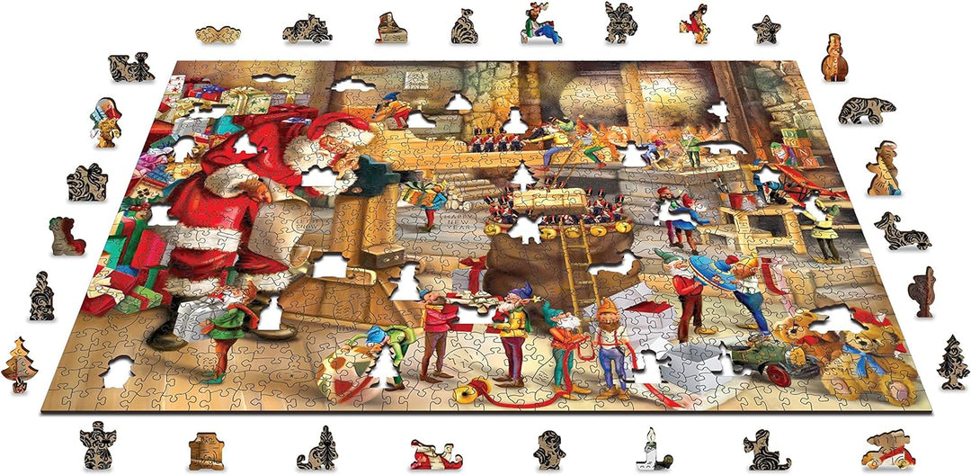WOODEN.CITY XM 750-0049-XL Puzzle, blau/lila