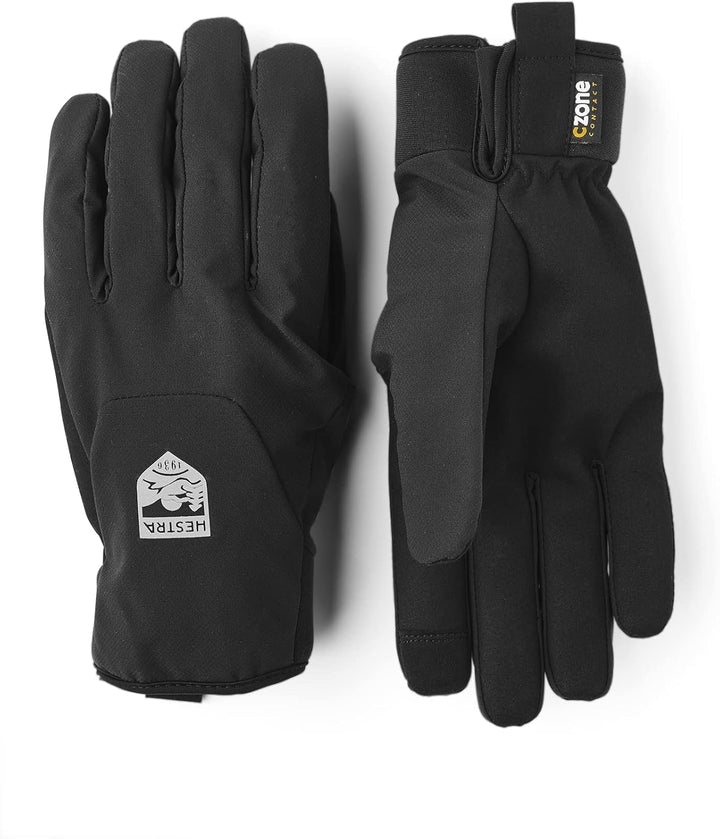 Hestra Czone Bike Mistral Handschuhe Fingerhandschuhe Schwarz EU 9, Schwarz EU 9