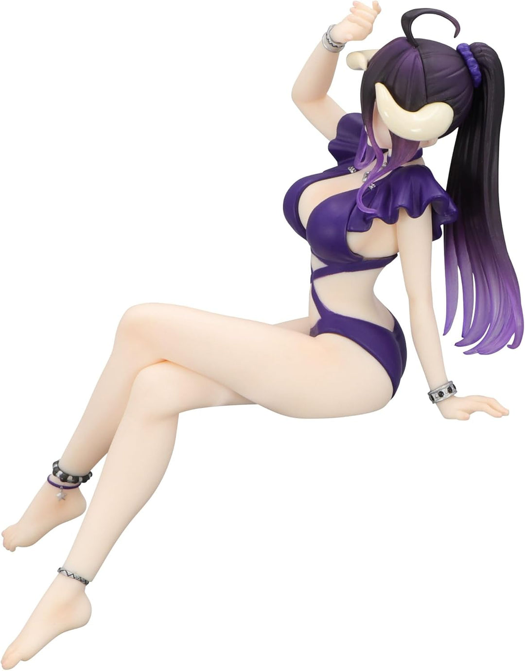 Furyu - Overlord Noodle Stopper Albedo Swimsuit Dark Purple Color Ver. 16 cm