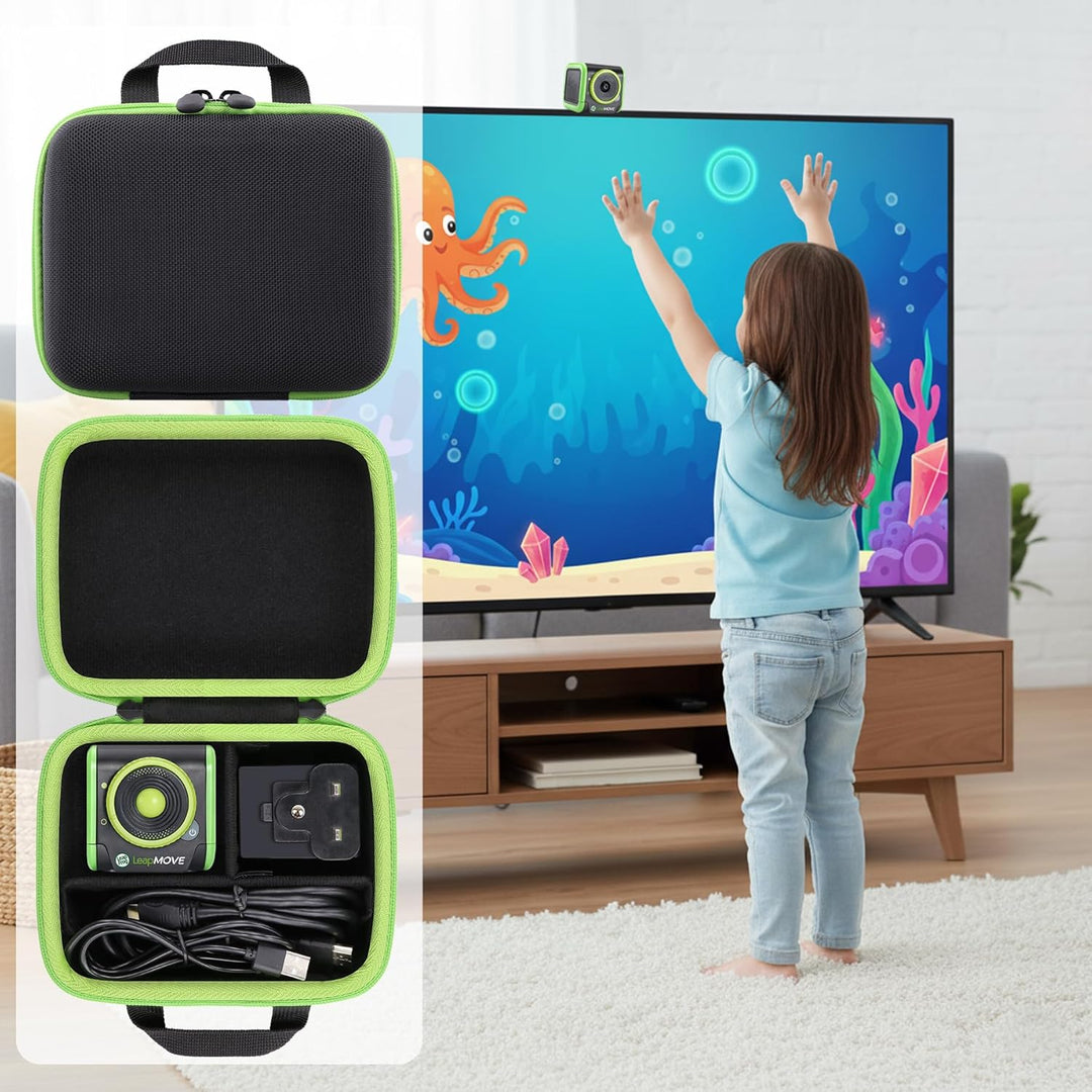 co2CREA Harte reiseschutzhülle Etui Tasche für VTech Leapfrog LeapMove Lernkonsole Kinder Interaktiv