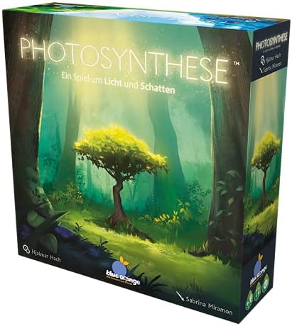 Blue Orange | Photosynthese | Grundspiel | Familienspiel | Brettspiel | 2-4 Spieler | Ab 8+ Jahren |