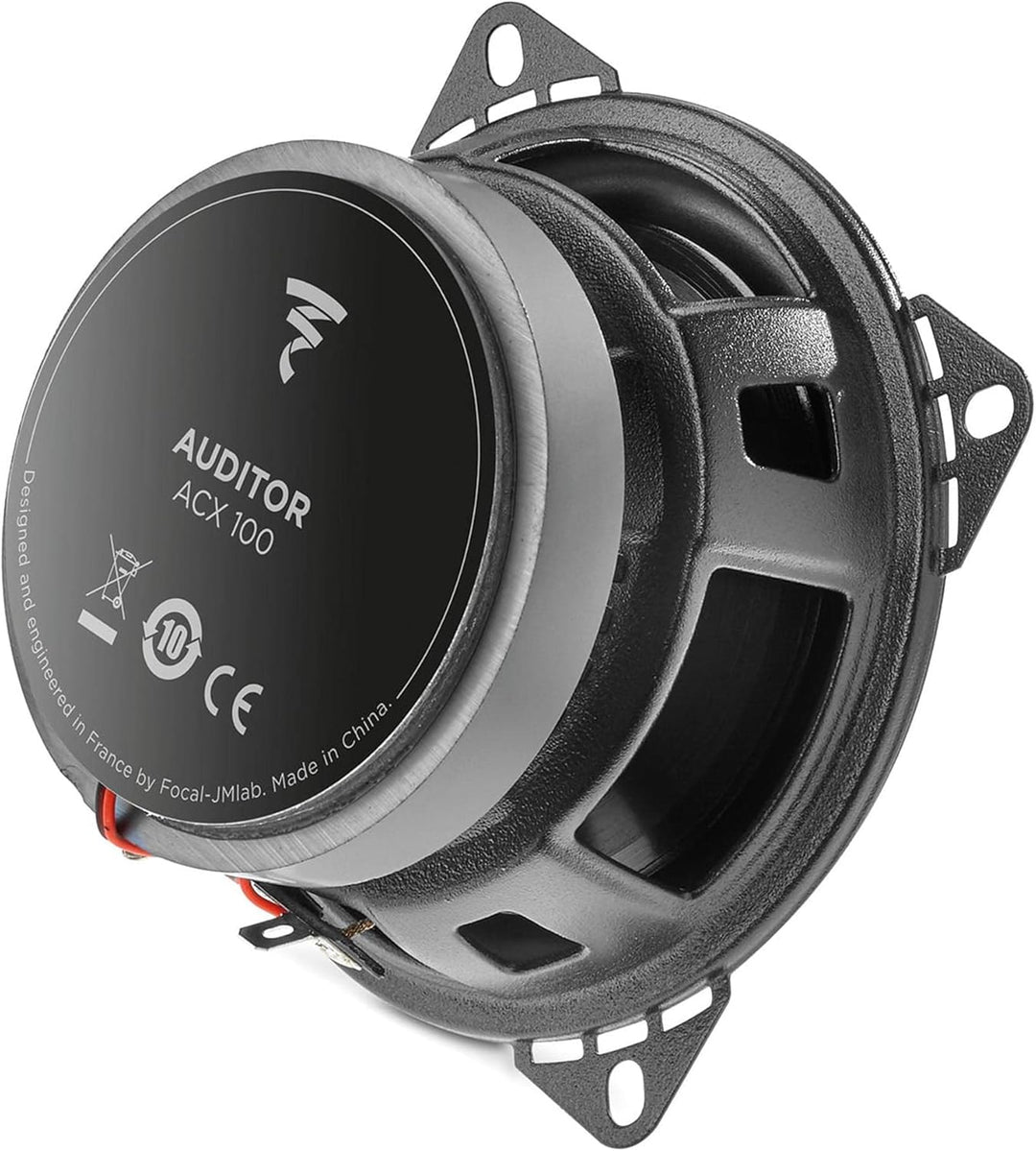 2 FOCAL Auditor ACX-100 2 Wege koaxial Lautsprecher 10 cm 100 mm 4" Durchmesser 30 Watt RMS 60 Watt