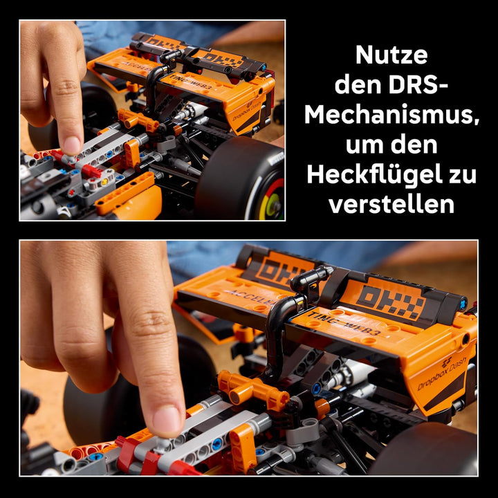 LEGO Technic McLaren MCL39 F1 Rennwagen - Modellbau für Erwachsene - Sammler Set mit V6-Motor, Diffe