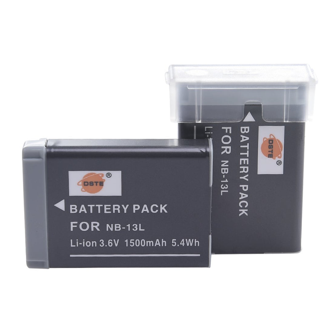 DSTE NB-13L NB13L Li-Ion Akku, kompatibel mit Canon PowerShot G5X, G7X, G9X, G5 X Mark II, G7X Mark