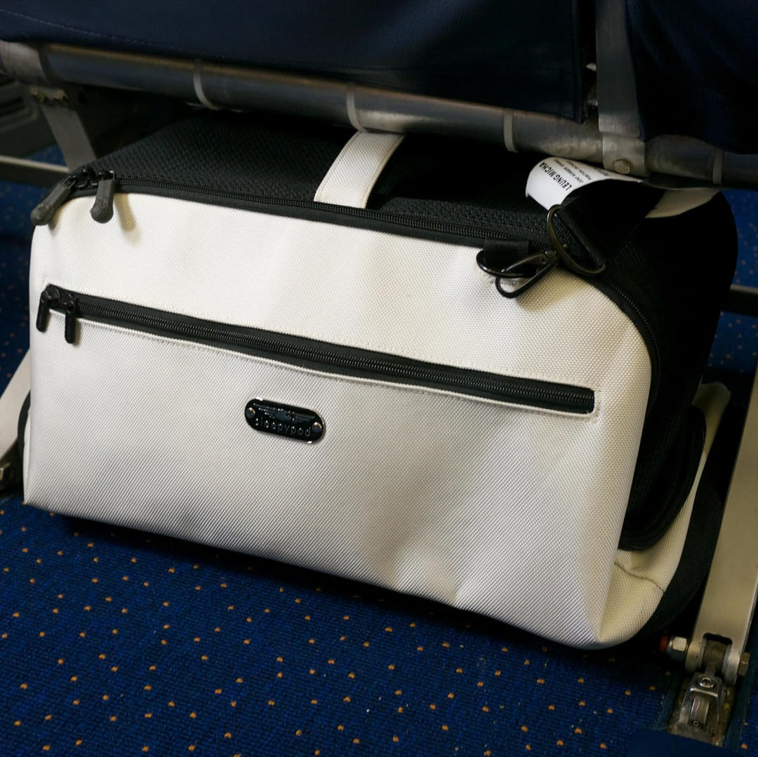 Sleepypod Air Haustier-Flug-Reisetasche, Glacier Silver, 1 Stück (1er Pack) glacier silver L 56 x B
