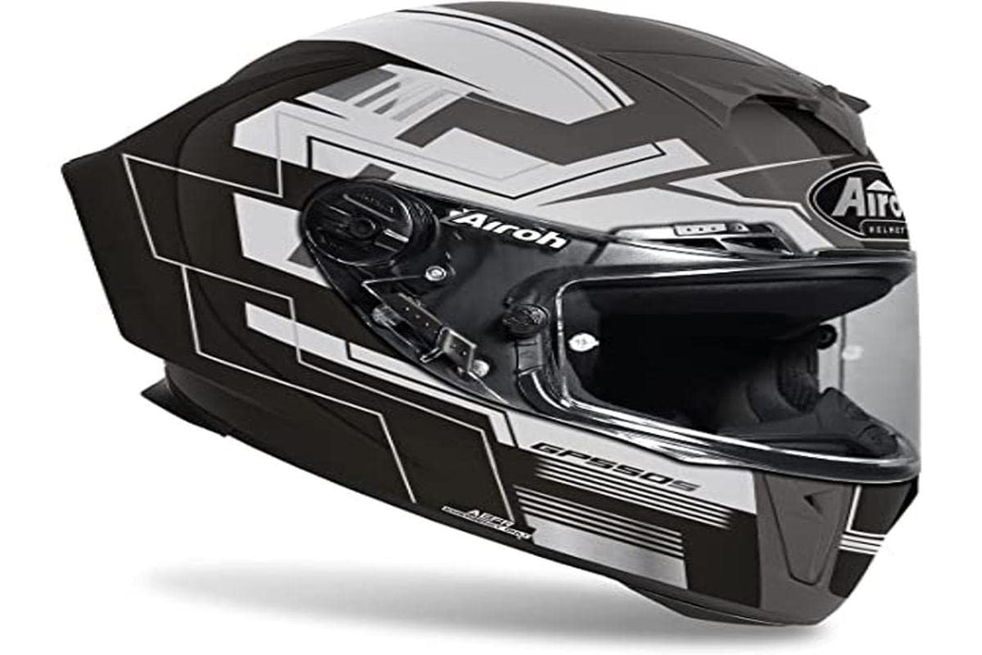 Airoh Helm GP550 S CHALLENGE BLACK MATT XL