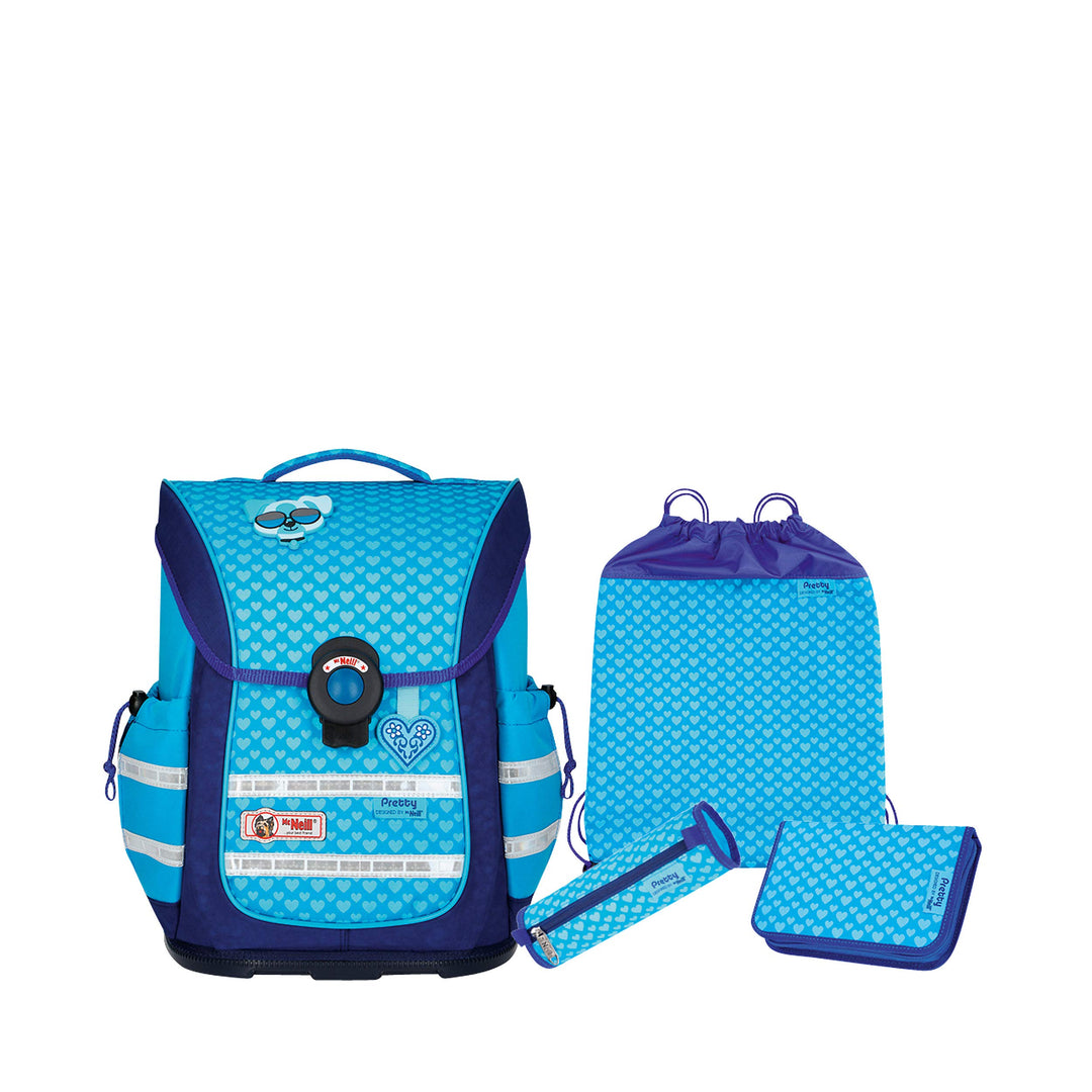 McNeill ERGO Light Pure Schulranzen-Set 4tlg.
