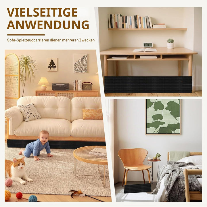 Spielzeugblocker Couch für Haustiere, Couch Spielzeug Blocker 6mx5cm Couch Stopper Sofaschutz Katze