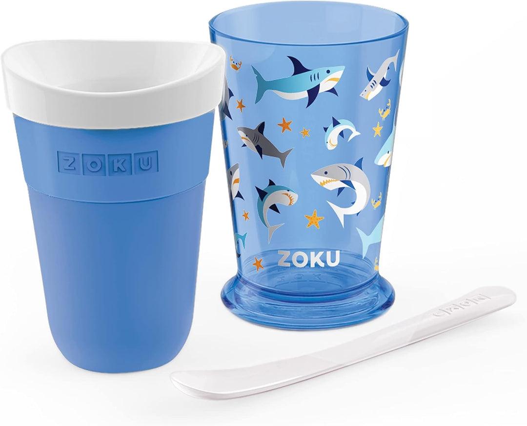 ZOKU Original Slush and Shake Maker - Slushy Cup für Einzelportions-Slushies, Frucht-Smoothies und M