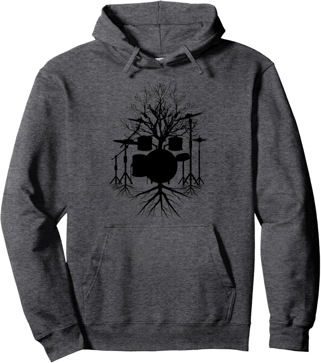 Drummer Vintage Schlagzeuger Geschenke Schlagzeug Pullover Hoodie