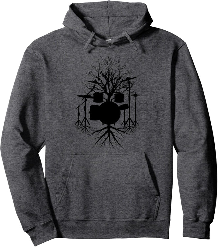 Drummer Vintage Schlagzeuger Geschenke Schlagzeug Pullover Hoodie