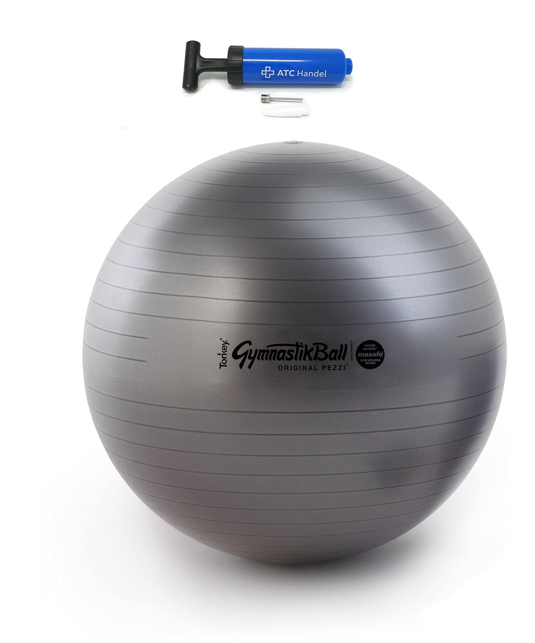 Original Pezzi Gymnastikball Maxafe Ø 42, 53, 65 & 75cm in Allen Farben inkl. ATC Ballpumpe - bis 40