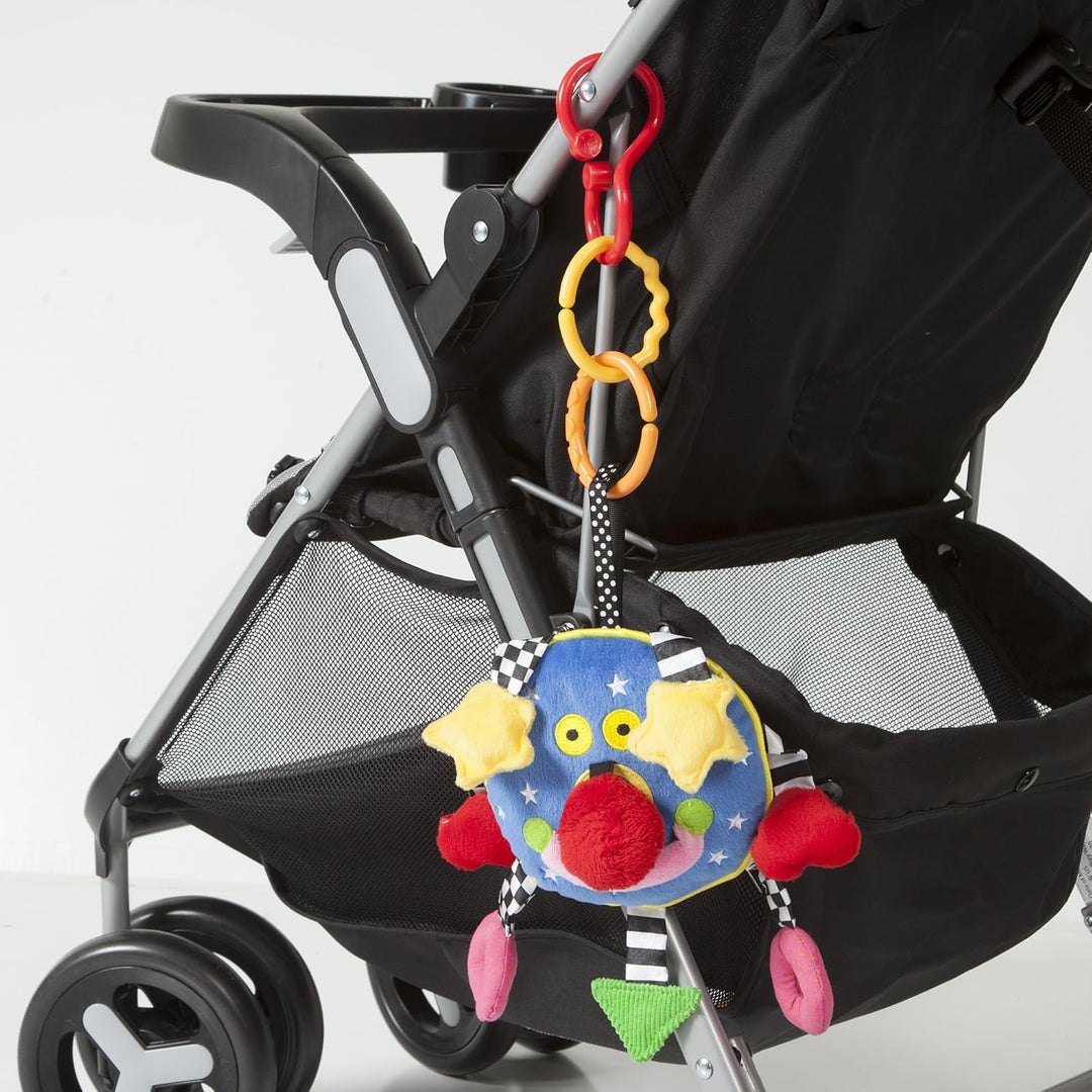 Manhattan Toy Baby Whoozit Kinderwagen- und Aktivitätsspielzeug für unterwegs, 15,2 cm