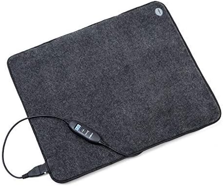 oneConcept Magic Carpet DLX Heizmatte Heizteppich, 60 x 70 cm, Leistung: 100 Watt, 4 Temperaturstufe