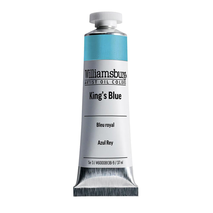 Williamsburg - Handgemachte Oelfarbe - 37 ml - Koenigsblau 1.25 Fl Oz (Pack of 1) Blau, 1.25 Fl Oz (