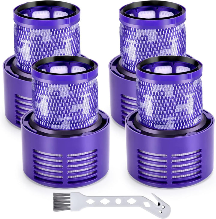 Artraise V10 Filter für Dyson 4 Stück Waschbar Ersatz Hepa Filter für Dyson V10 SV12 Cyclone Animal