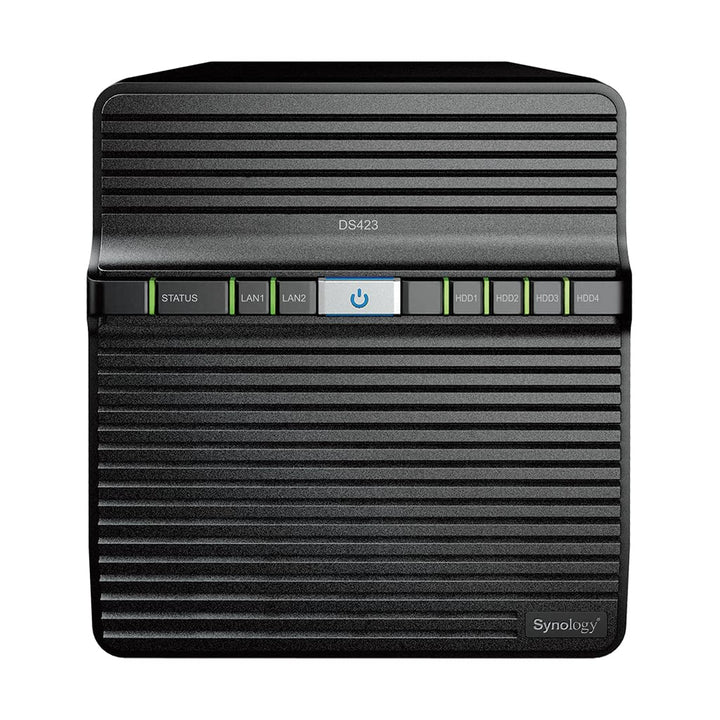 Synology DS423 Desktop-NAS-Lösung, 16 TB, 4 Einschübe, installiert mit 4 x 4 TB HAT5300-Laufwerken S