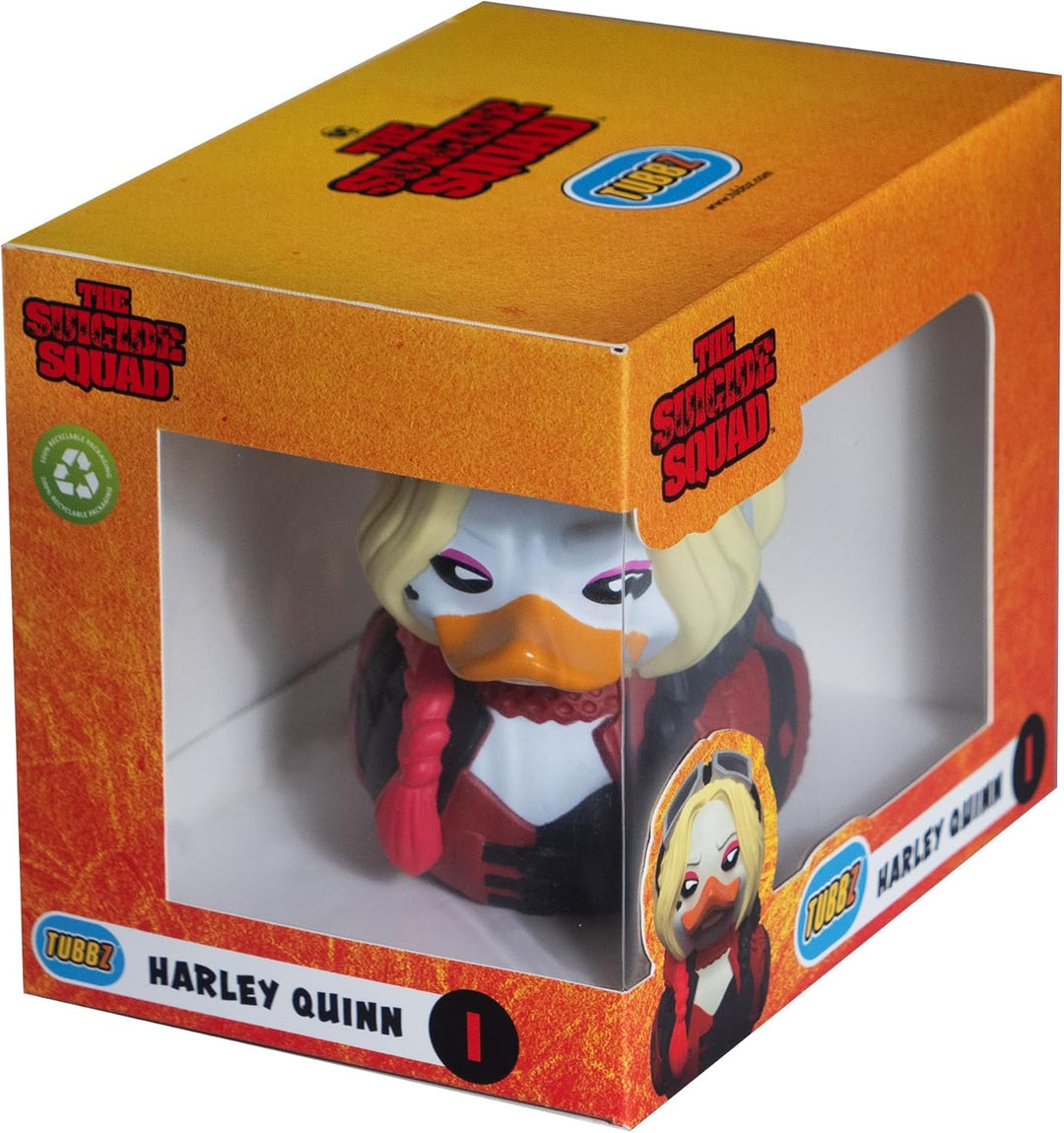 TUBBZ Boxed Edition Suicide Squad Harley Quinn Collectible Vinyl Rubber Duck Figure - Official DC Co