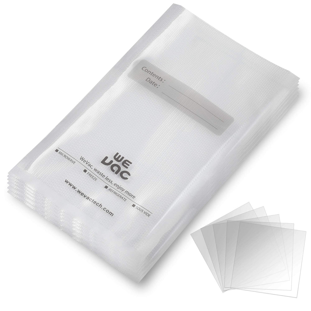 Wevac Vakumierergerät Beutel 28x40cm / 100 Beutel Profi- Folienbeutel für Lebensmittel, geeignet für