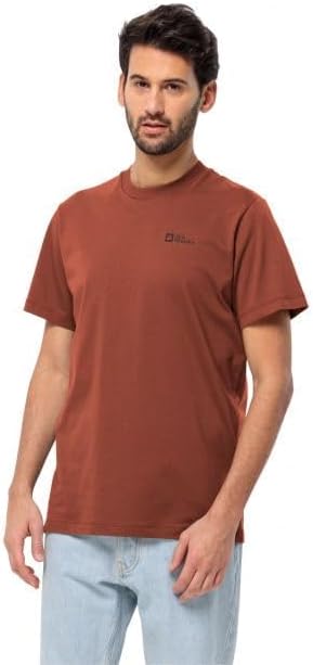 Jack Wolfskin Herren Essential T-Shirt M Rosa, M Rosa