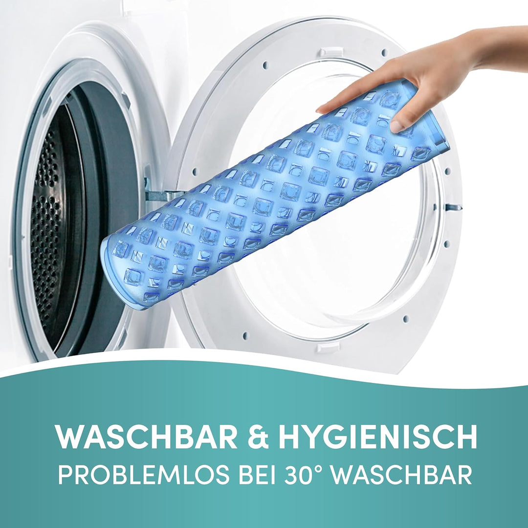Engelbach® Duschmatte rutschfest 53x53cm - Inklusive Haken zum Aufhängen - 100% BPA-frei - Antirutsc