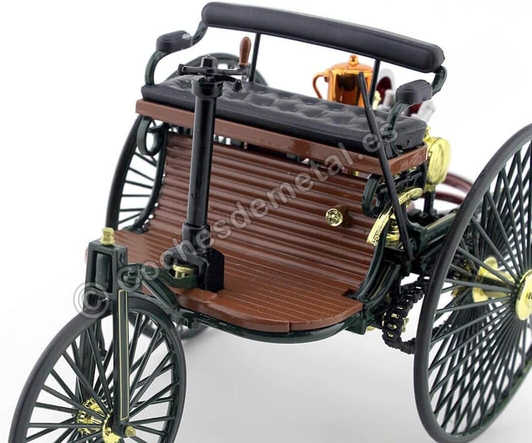 Norev 183701 - Sammlermodell, Benz Patent-Motorwagen 1886 HQ, 1/18 aus Metall