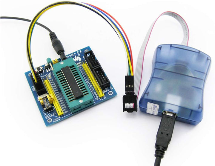 Waveshare ATMEL AVR Programmer USB AVRISP XPII Compatible Atmel at AVR ISP mk2 mkII In-System Progra