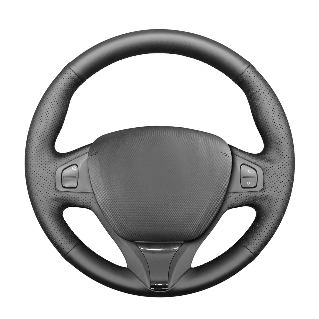MEWANT Lenkradbezug für Renault Clio 4 IV/ für Captur Hand Nähen Lenkradhülle aus Kunstleder Lenkrad