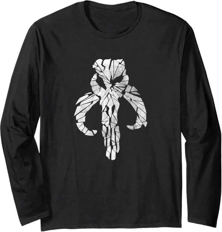 Star Wars Mandalorian Warriors Clan Shattered Skull Langarmshirt
