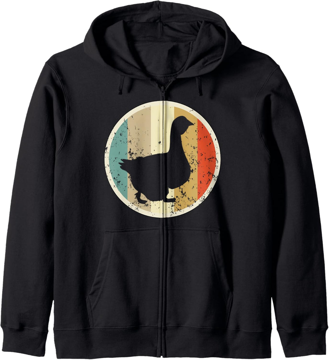 Gans Gänsezucht Gänse Geflügel Geflügelzüchter Retro Vintage Kapuzenjacke