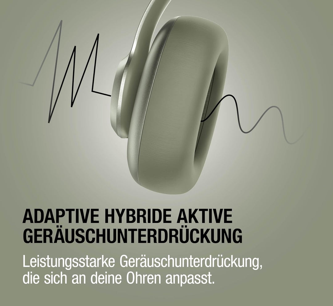 Fresh 'n Rebel Clam Ace 2, ANC-Kopfhörer, Hybrid Active Noise Cancelling, Ambient-Sound-Modus, Multi