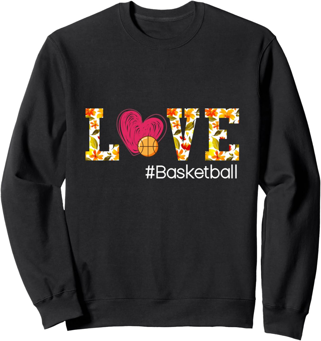 Love Basketball Baller Hoop Player Knöchelbreaker Sweatshirt