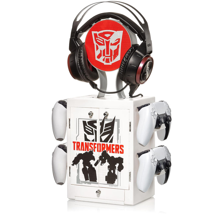 Numskull Offizieller Transformers Gaming Locker Controller Halter & Headset Ständer für PS5, Xbox Se