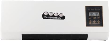 Dioche Wandmontierter Air Cooler - Kleiner Tragbarer Wand-Luftkühler mit Kühlen/Heizen, Timer und Fe