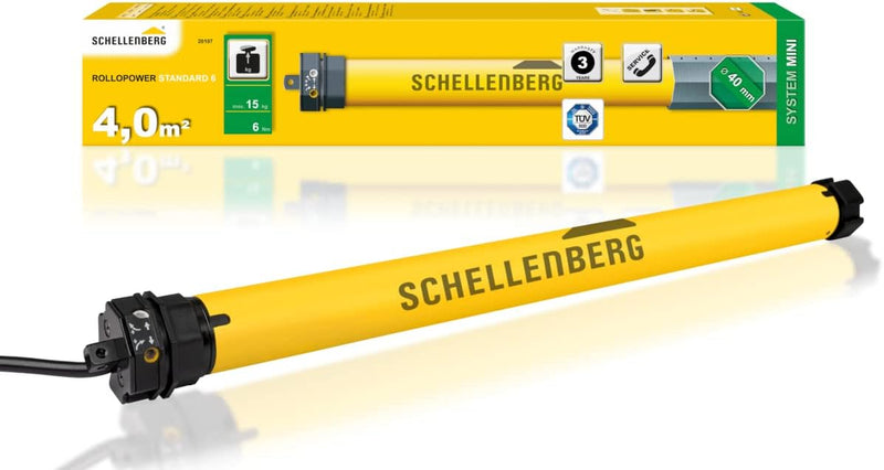 Schellenberg Rolladenantrieb Rollopower Standard, 20107 Mini 15 kg, 6 Nm, Mini 15 kg, 6 Nm